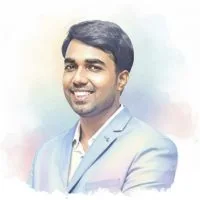 A watercolour portrait of Imayavaramban