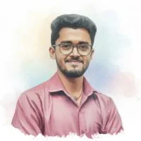 A watercolour portrait of Natarajan
